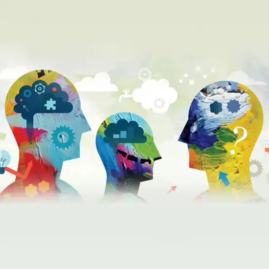 Human mind analyzing information
