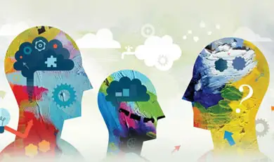 Human mind analyzing information