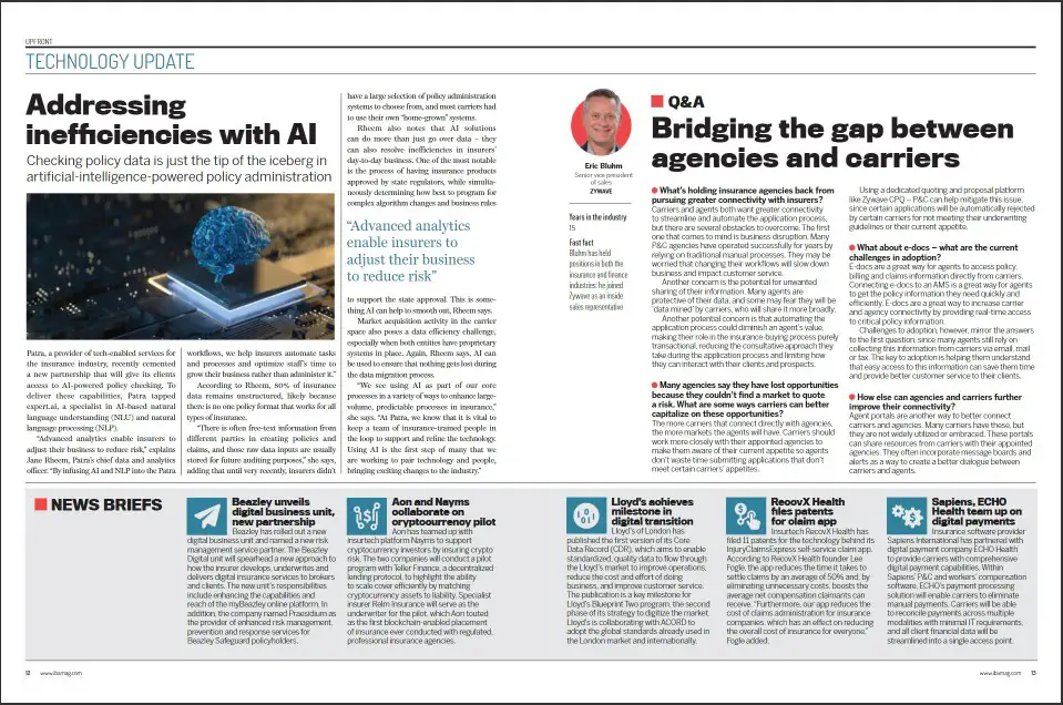 IBA article Addressing AI Inefficiencies, 2021