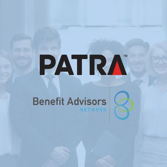 Patra and Benefit Advisors Network logos