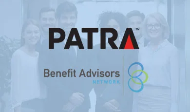 Patra and Benefit Advisors Network logos