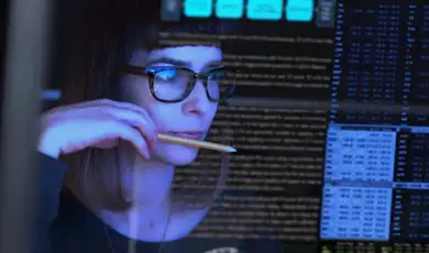 Reviewing on screen data