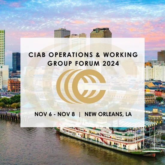 CIAB Operations & Working Group Forum 2024