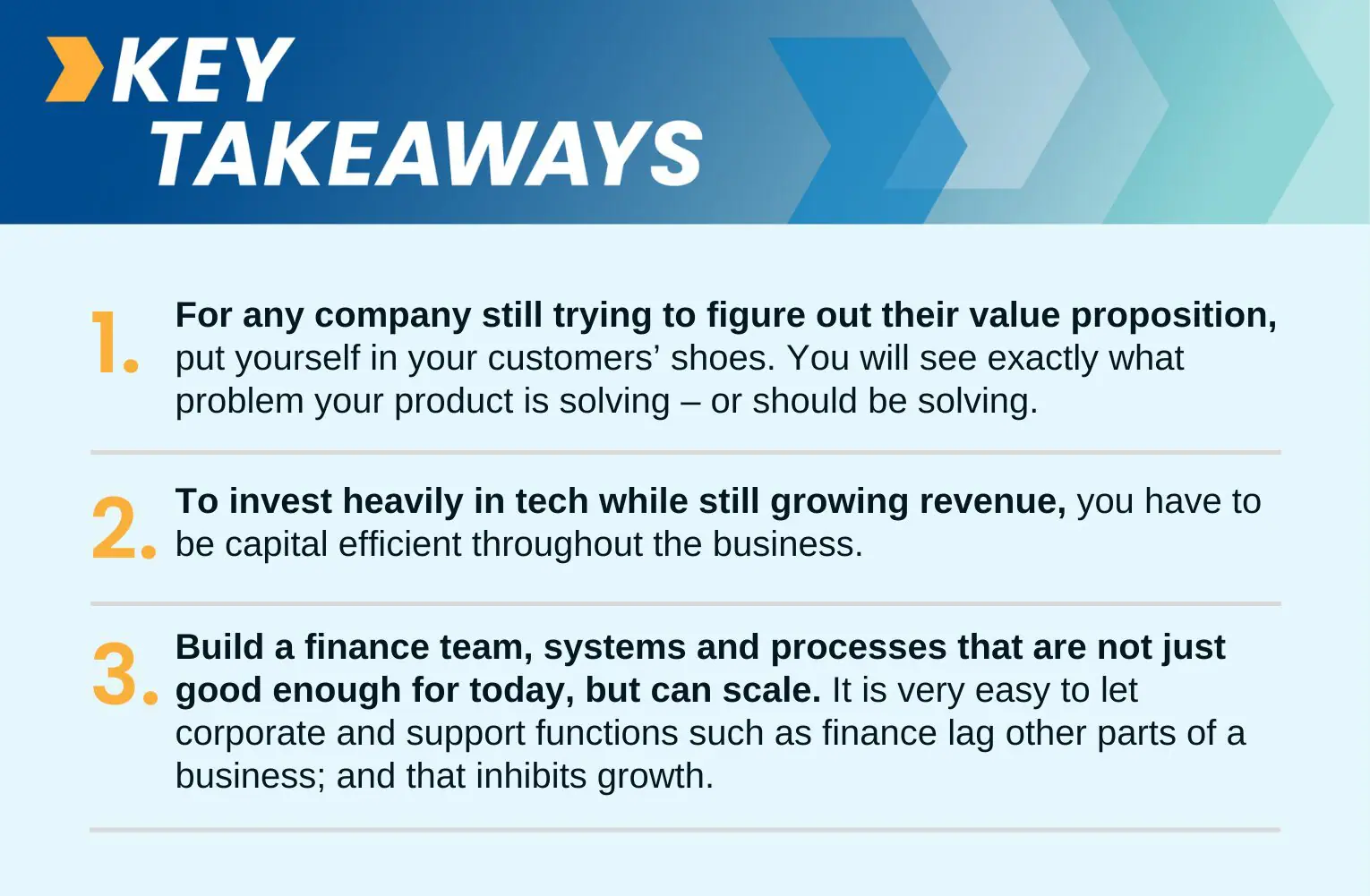 FTV Capital Think Forward, Key Takeaways