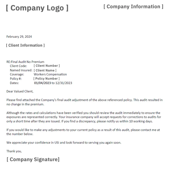 Customer Letter Customer Letter > Print and Mail Services