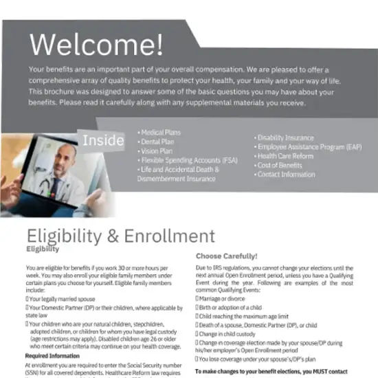 Welcome Letter Welcome Letter > Print and Mail Services