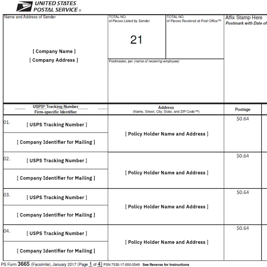 Certificate of Mail > Print and Mail Services Certificate of Mail > Print and Mail Services