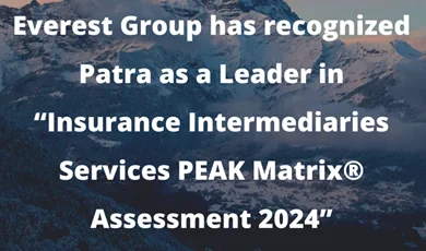 Patra a recognized leader of insurance intermediary services