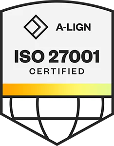 A-LIGN ISO 27001 badge
