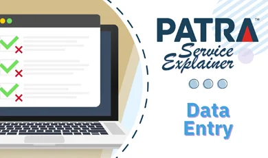 Patra Service Explainer, Data Entry